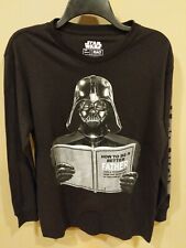 Star Wars Darth Vader "How To Be A Better FATHER" Long sleeve Shirt. Size S.