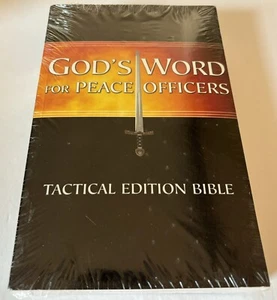 NEW God’s Word for Peace Officers Tactical Edition Bible 2010 Pascoe Pubs. PB - Picture 1 of 7