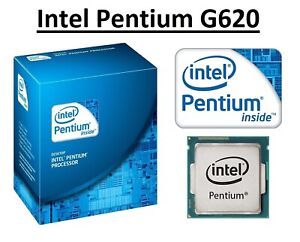 Intel Pentium G620 SR05R Dual Core Processor 2.6 GHz, Socket LGA1155, 65W CPU