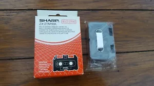 Sharp Font Writer Electric Typewriter ZX-2TM1BK Multi Strike Ribbon Cassette Ink - Picture 1 of 6