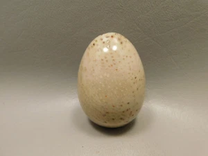 Petrified Palm Wood Egg Stone Carving 2.2 inch Louisiana #O1 - Picture 1 of 9