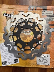 2003-2004 Galfer Brakes Kawasaki ZX-6RR Standard Wave Brake Rotor Front DF180CW - Picture 1 of 10