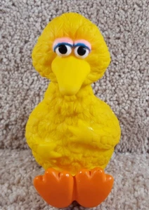 1982 CBS Inc. Muppets Sesame Street Big Bird Squeak Squeeze Squeaker Rubber Toy - Picture 1 of 9