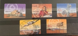 Australia stamps Outback services set of stamps 5 used good condition 2001 - Picture 1 of 1