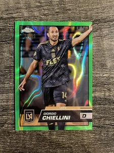 2023 Topps Chrome MLS Giorgio Chiellini Neon Green Lava Refractor /99 #188 - Picture 1 of 2