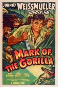 16mm film MARK OF THE GORILLA-JUNGLE JIM RARE FEATURE MOVIE - Picture 1 of 7