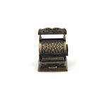 Dollhouse Miniature Accessories Vintage Metal Cash Register Furniture NdA GY S❤S