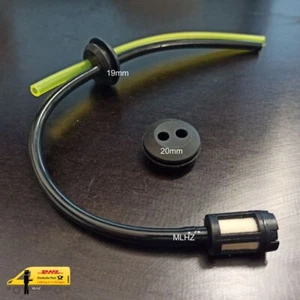 Tankdichtung 19mm + 20mm Ø Benzinfilter Benzinschlauch universal Motorsense usw - Bild 1 von 1