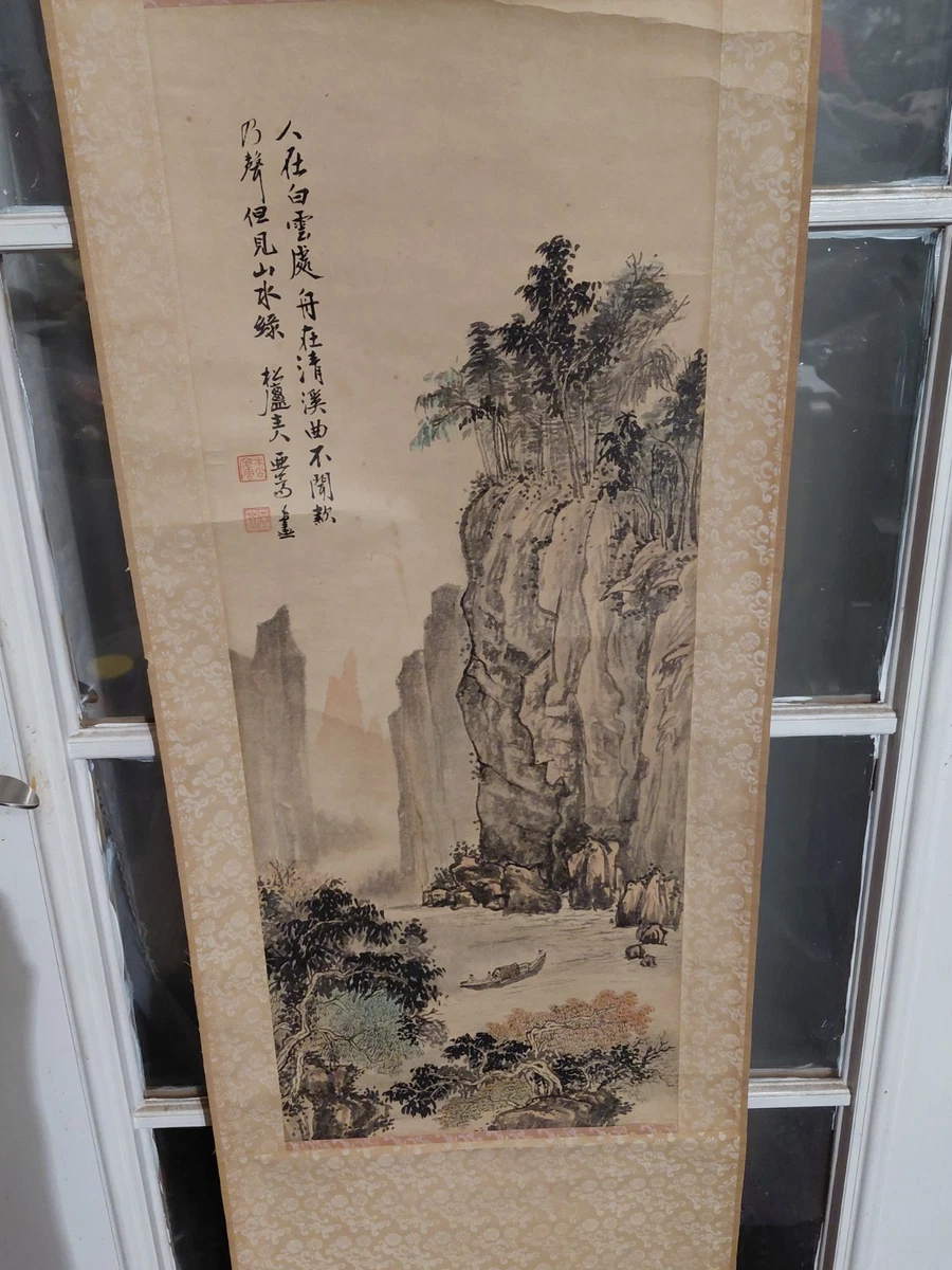 古董中国画作、画卷| eBay