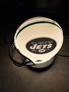 New York Jets LIGHT UP MINI HELMET Night Light NFL NY Plug In 2016 Football - Picture 1 of 19