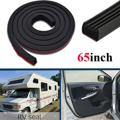 Tira de sellado de goma EPDM de mampara acanalada de 65 pulgadas para cubierta Tonneau de puerta de camioneta Chevy Foto 1 de 4