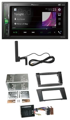 Pioneer MP3 DAB AUX 2DIN Bluetooth Autoradio für Mercedes E-Klasse S211 03-09 Ru - Bild 1 von 4
