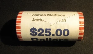 2007 James Madison Presidential Dollar Roll Uncirculated - Picture 1 of 4