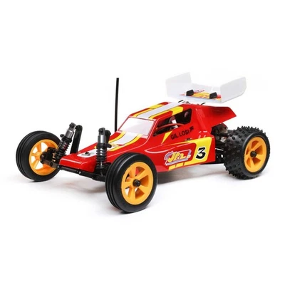 LOSI LOS01020T1 1/16 MINI JRX2 BRUSHED 2WD BUGGY RTR RED - Image 1 of 4
