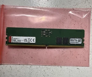 Memoria RAM de escritorio Kingston 16 GB PC5-38400 DDR5-4800 288 pines KVR48U40BS8-16 - Imagen 1 de 3