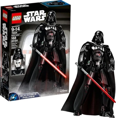 LEGO Star Wars Darth Vader Buildable Figure  Personaggio da Costruire Collezione - Imagen 1 de 3