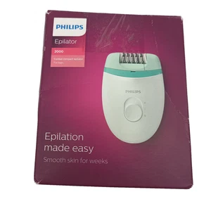 Philips Epilator 2000 BRE224/00 Epilierer Kabel Weiss Grün kompakt - Bild 1 von 4