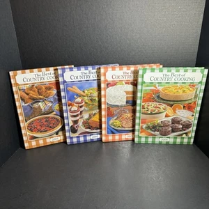 The Best Of Country Cooking Hard Cover FOUR Cookbook Bundle [Book 148] - Imagen 1 de 9