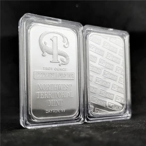 Northwest Territorial Mint 1 Troy OZ .999 Fine Silver Bar BU USA - Bild 1 von 17