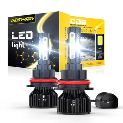 9007 HB5 Kit de faros LED 6000K aptos para LINCOLN Continental 1990-2002 bombilla alta y baja Foto 1 de 4