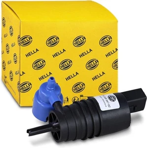 HELLA 8TW 006 847-021 Waschwasserpumpe, Scheibenreinigung - 12V - elektrisch ... - Afbeelding 1 van 1
