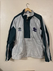 Chaqueta cortavientos vintage años 90 Nike Supreme Court tenis pista bloque XL - Imagen 1 de 12