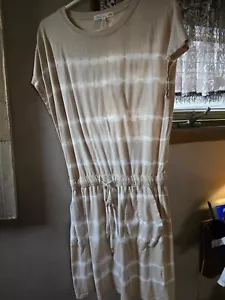 NWOT C&C California Women Brown Casual Dress Large - Picture 1 of 3