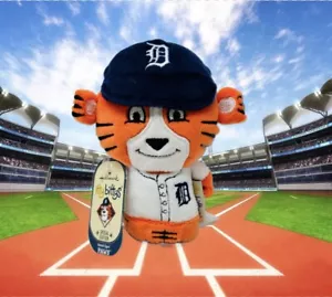 Hallmark Itty Bittys Detroit Tigers Paws edición especial Mascota de béisbol MLB 4" nueva con etiquetas - Imagen 1 de 4