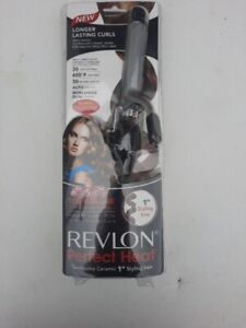 Revlon Perfect Heat Tourmaline Ceramic 1 1/2" Styling Iron Brand New