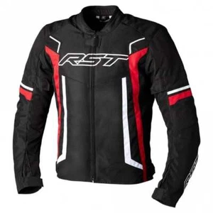 RST Men's Jacket - Pilot Evo CE Textile (Black/Red/White) - Picture 1 of 6