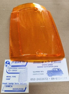 1 pcs Front Flasher Lens RH Side PANZA 9545/ D 38669 For TALBOT / SIMCA HORIZON - Picture 1 of 8
