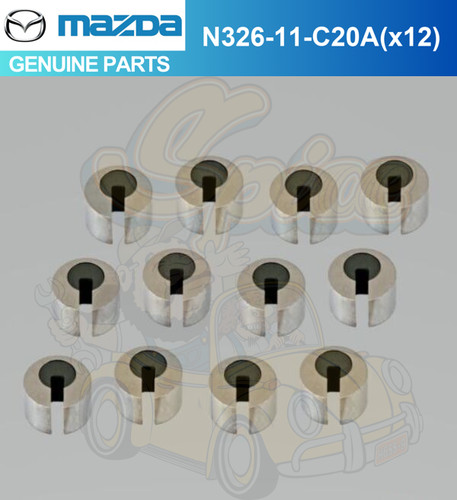 Mazda OEM N326-11-C20A(x12) RX7 RX-7 FD3S 13B-REW ROTOR CORNER SEAL ...
