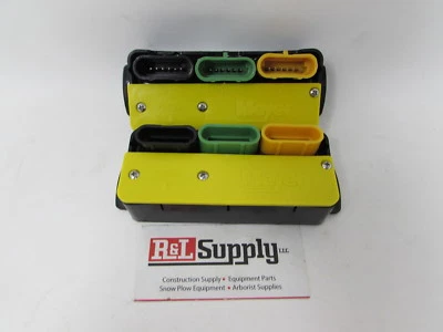 2 GENUINE MEYER SNOW PLOW CHANGE OVER LIGHT MODULE 6 PIN # 07347  ( 07548 ) - Image 1 of 4