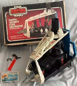 1980 Kenner Star Wars The Empire Strikes Back Darth Vader's Star Destroyer - Picture 1 of 18