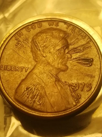 1975 Error coin Cover