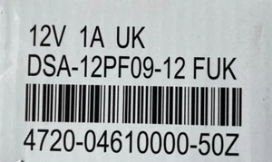 10 x DSA-12PF09-12 FUK POWER ADAPTER 12V 1A Draytek AP912C / AP960C / AP810 - Picture 1 of 3