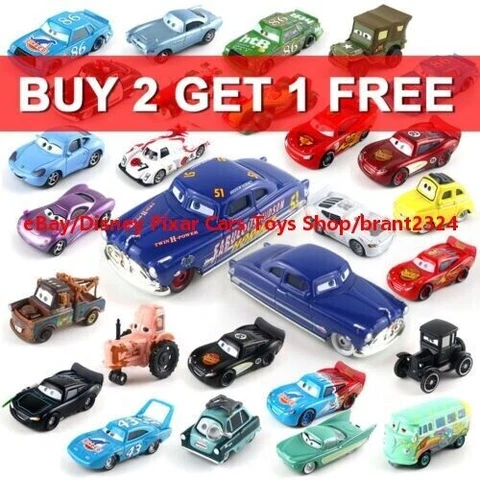 MONSTER TRUCK&BASIC ROLES DISNEY PIXAR TOY CARS LOT DIECAST GIFT FOR BOY COLLECT Cover