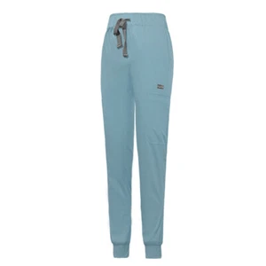 Stretch Nursing Medical Scrub Uniform Set Men Women V-Neck Jogger Workware Suit - Picture 1 of 97