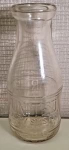 SISTEMA LÁCTEO UNIDO CERCANO BOTELLA DE LECHE Y CREMA SELLO MASIVO DE UNA PINTA - Imagen 1 de 10