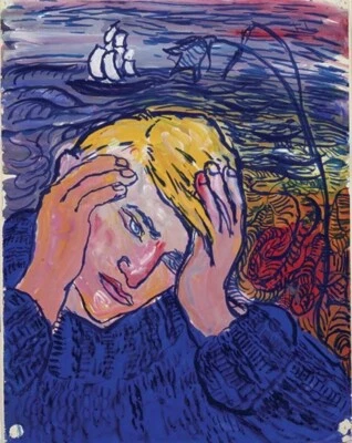 Cycle of Life Salomon : Charlotte Saloman : 1940 : Archival Quality Art Print - Image 1 of 2