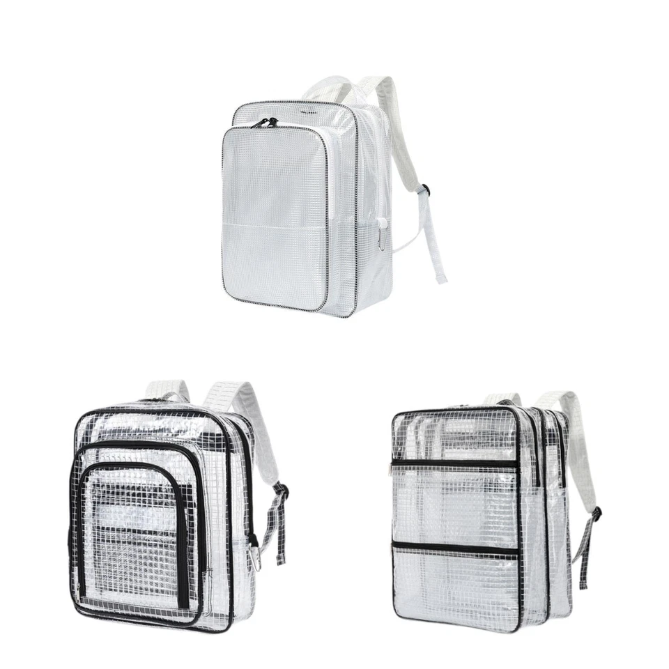 Tool Backpack Mesh Transparent Bag Practical, Storage Organizer Cleanroom - Image 1 of 1