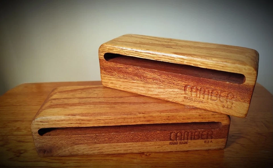 Camber Professional Wood Block Natural Large: 9"& 7" Rare! Vintage! - Image 1 of 1