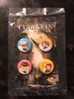 Sealed Set Of 4 Code Vein Collectible Promo Anime Pins Exclusive Edition Bandai