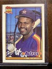 1991 Topps -  Collector's Edition (Tiffany) #119 Carl Nichols 40 Year Anniv