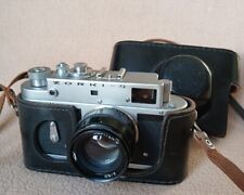 Zorki 4 35mm Rangefinder Camera With Jupiter-8 50mm f2 Lens Plus Case 