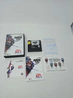 NHL 98 (Sega Genesis, 1997) CIB Fully Complete Authentic & Tested  - Image 1 of 4