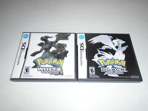 Pokemon White & Black Version 1 ☆☆ Complete Authentic (Nintendo DS) versions - Picture 1 of 15