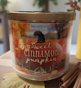 Sweet Cinnamon Pumpkin Scented Candle - Picture 1 of 7