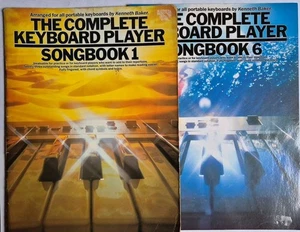 The Complete Keyboard Player Songbook 1 and 6 - Sheet Music Books  - Picture 1 of 9