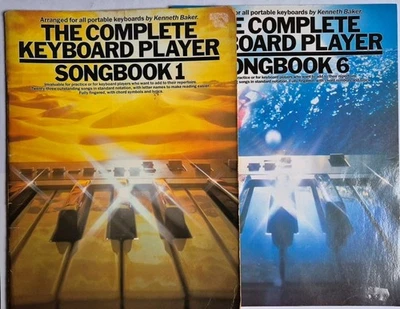 The Complete Keyboard Player Songbook 1 and 6 - Sheet Music Books  - Image 1 of 4